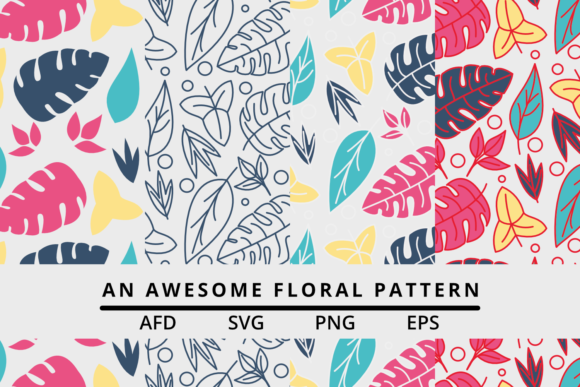 An Awesome Floral Pattern V1: Graphics and Patterns for Editorial Design