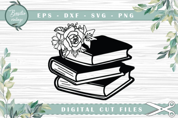 Books Floral Cutting Files: A Graphic Design Review for Crafts