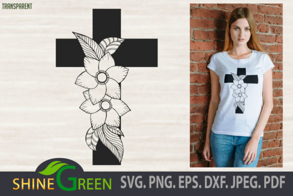 Christmas Monogram Flowers, Floral Jesus
