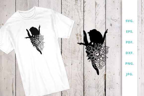 Floral Ballerina Silhouette 7: A Designer's Review for Graphics and Crafts