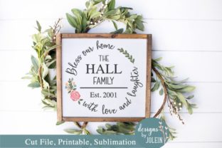 Floral Bless Our Home Name Design: A Designer's Review