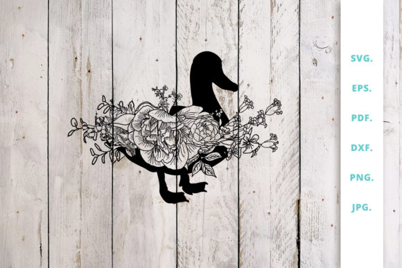 Floral Duck, Animal Farm: A Crafts and Graphics Review