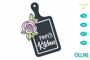 Floral Mom s Kitchen Graphics for Crafts and DIY