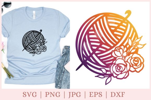 Floral Yarn, Crocheting: Graphics & Print Templates Review