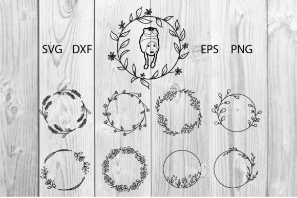 Hand Drawn Floral Clip Art Frame Review