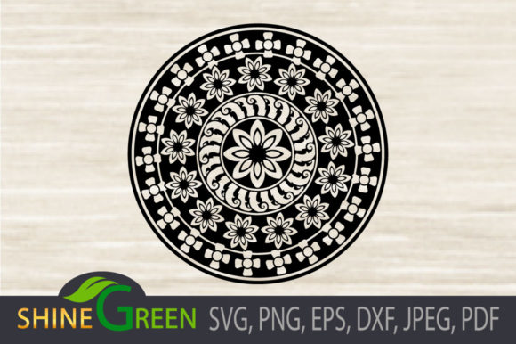 Mandala Floral Monogram: A Designer's Review for Graphics & Crafts