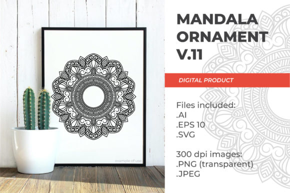 Mandala SVG - Floral Vintage - V.11 Review